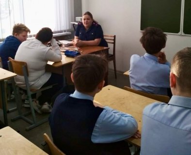 Представитель Завьяловского МСО провела профориентационное мероприятие со школьниками